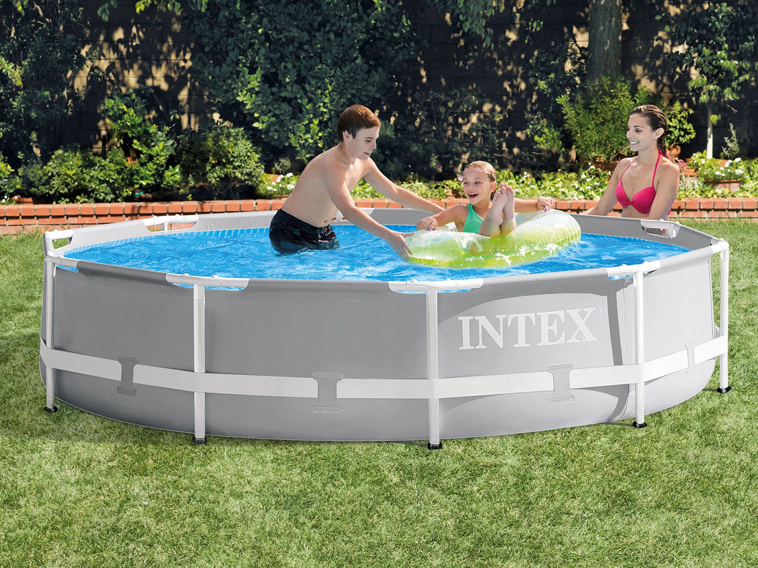 Каркасный бассейн Intex 26702, Prism Frame 305x76см, 4485л, фильтр-насос фото 4