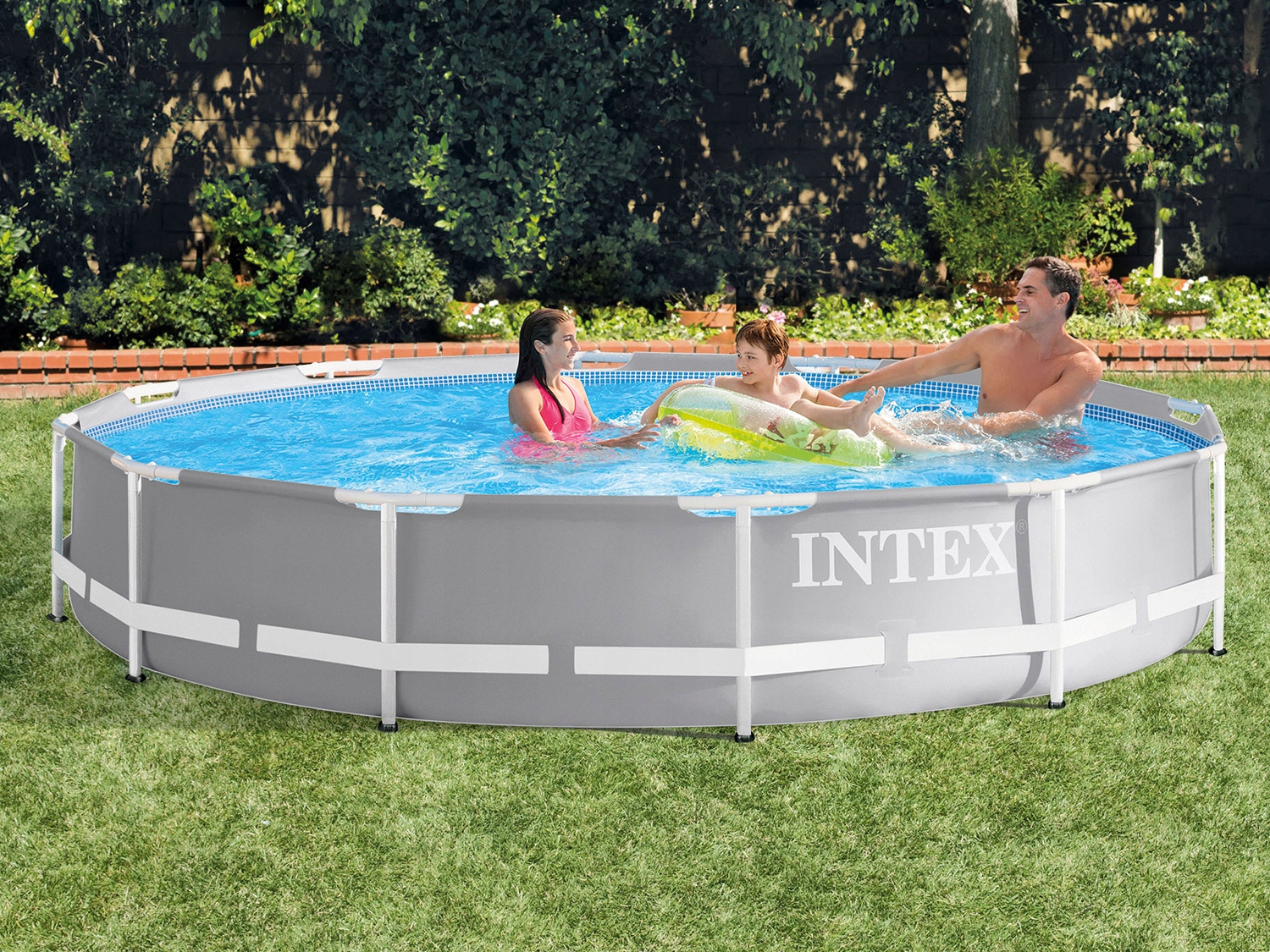 Каркасный бассейн Intex 26710, Prism Frame 366x76см, 6503л фото 3