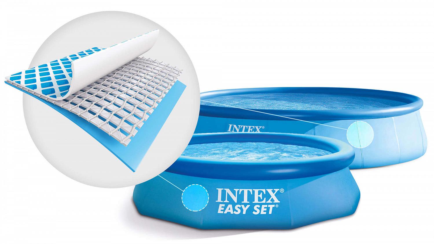 Бассейн Easy Set 244х61см, 1942л, фил.-насос 1250л/ч, Intex, 28108