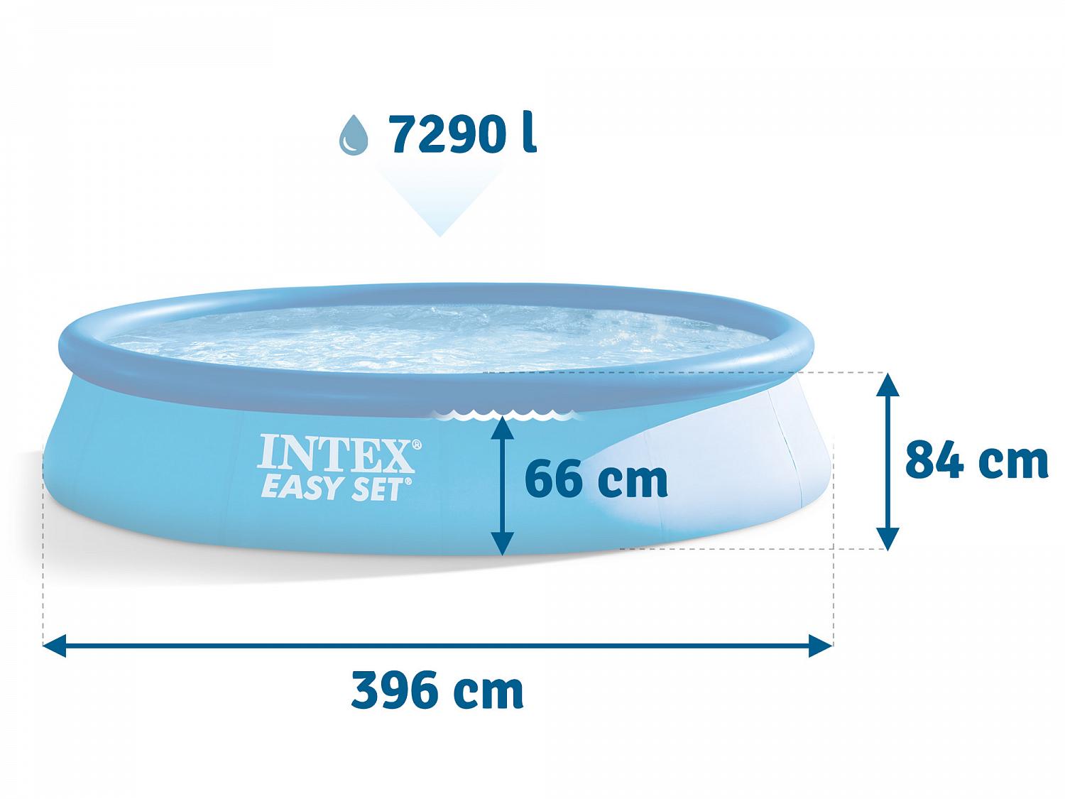 Бассейн Easy Set 396х84см, 7290л, Intex, 28143 фото 3