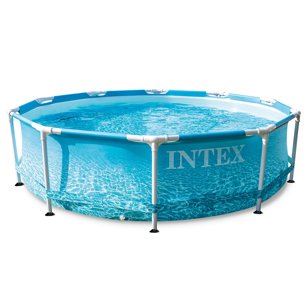 Каркасный бассейн Intex 28206, Metal Frame 305х76см "Beachside" 4485л