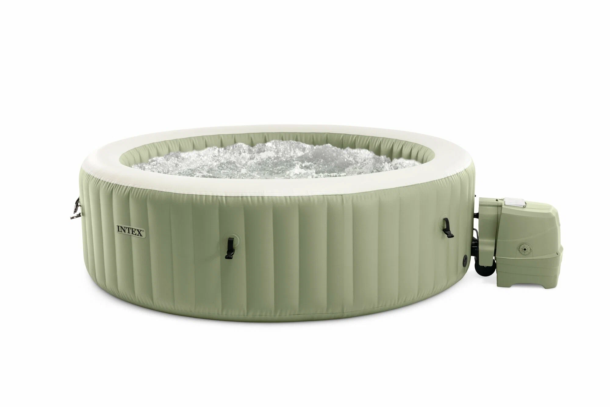 СПА-бассейн 145/196х71см "Bubble Massage" 795л, круглый, аэромассаж