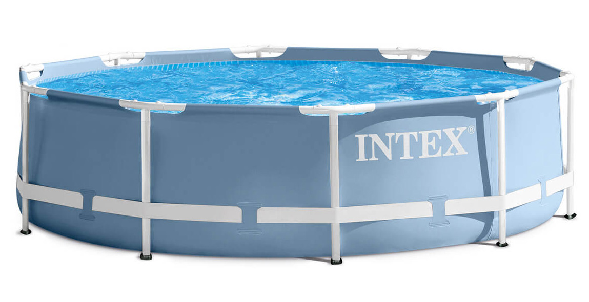 Каркасный бассейн Intex 28718, Prism Frame 366х98см, фильтр-насос, лестница, 9400л, 41кг