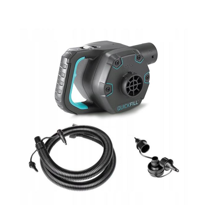 Насос электрический 220В "Quick-Fill AC" 1100л/м, 3 насадки + шланг-удлинитель в комплекте фото 2
