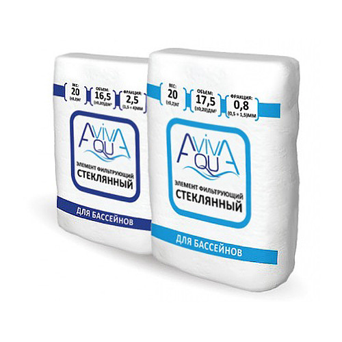 Стеклянный фильтрующий элемент Aquaviva 0.5-1.5 (20 кг)