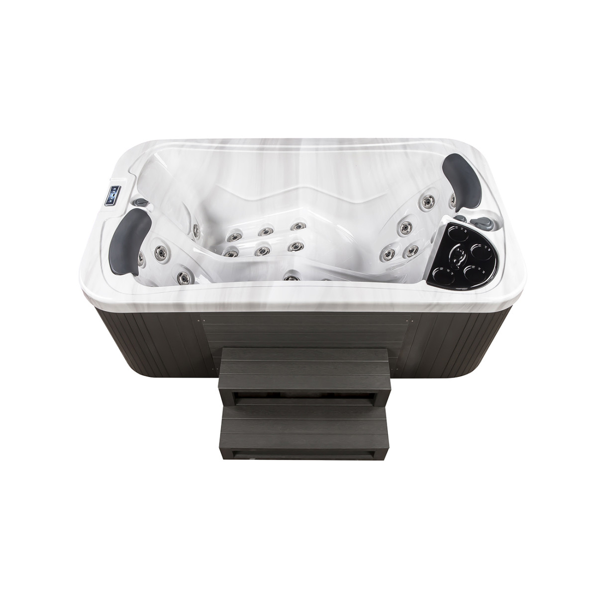 Гидромассажный бассейн IQUE Capri 2100-CDL-BP (WiFi) (212х112х74) фото 4