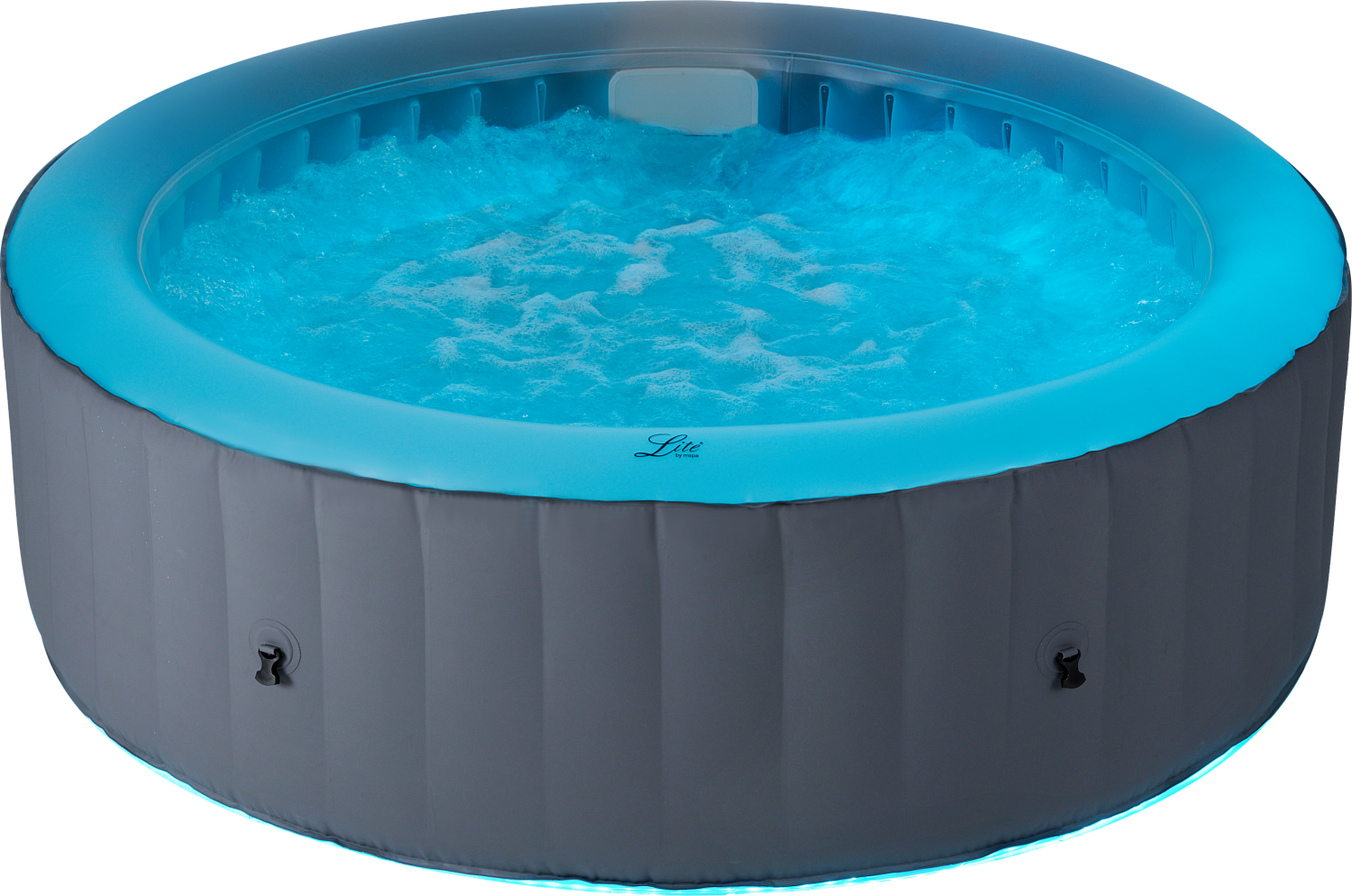 СПА-бассейн 180х70см "Glow" 700л, круглый, аэромассаж, Led-подсветка фото 4