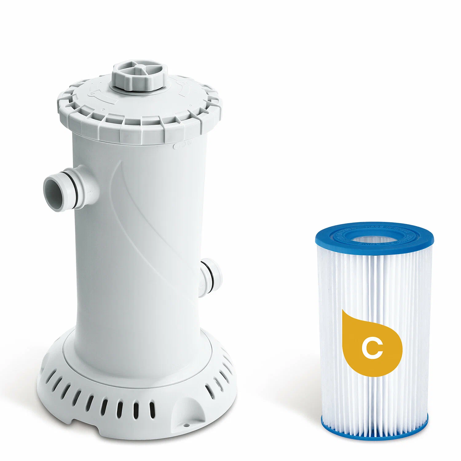 Каркасный бассейн Polygroup P20-1352-B, 396х132см, 13785л, фильтр-насос, лестница, тент, подстилка, наб.д/чистки, скиммер фото 4